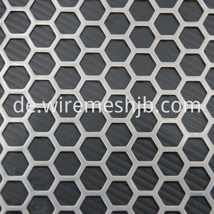 Hexagonal Perforated Metal Sheet